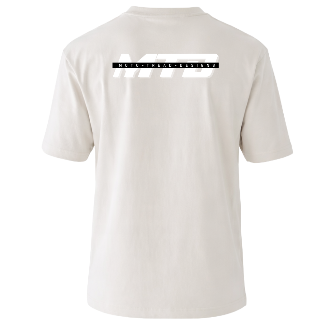 Oversized Motorcycle T-shirts back 