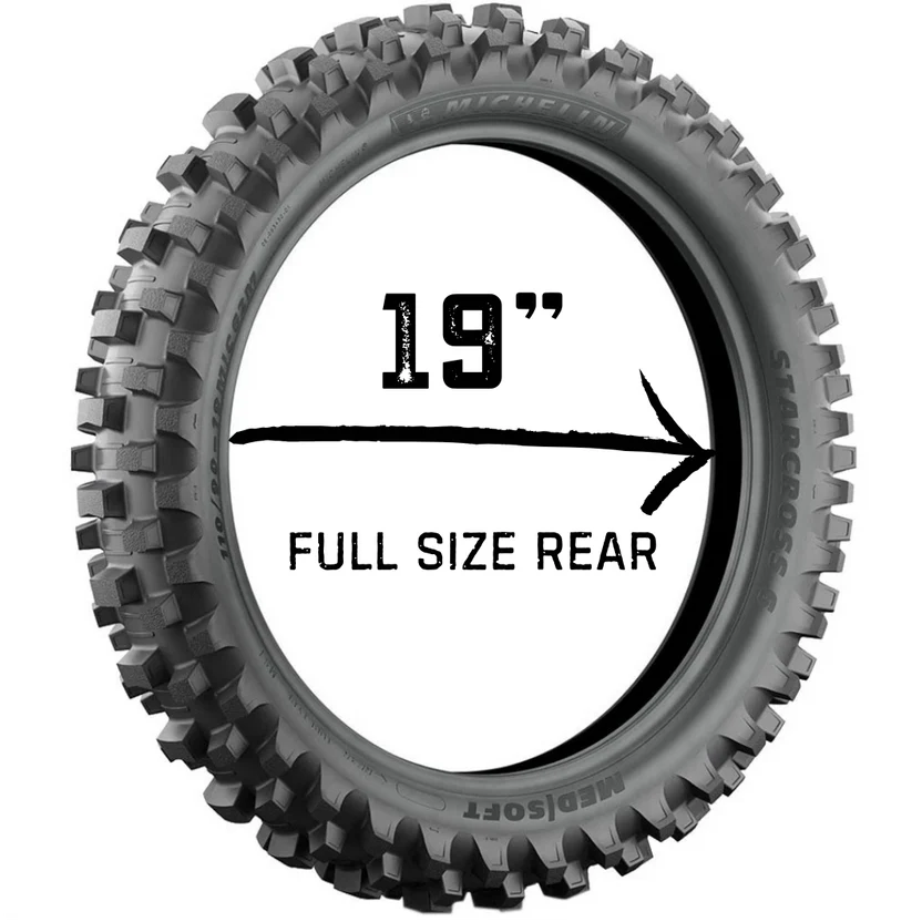 REAR MX Recycled Tyre Print – Power Track