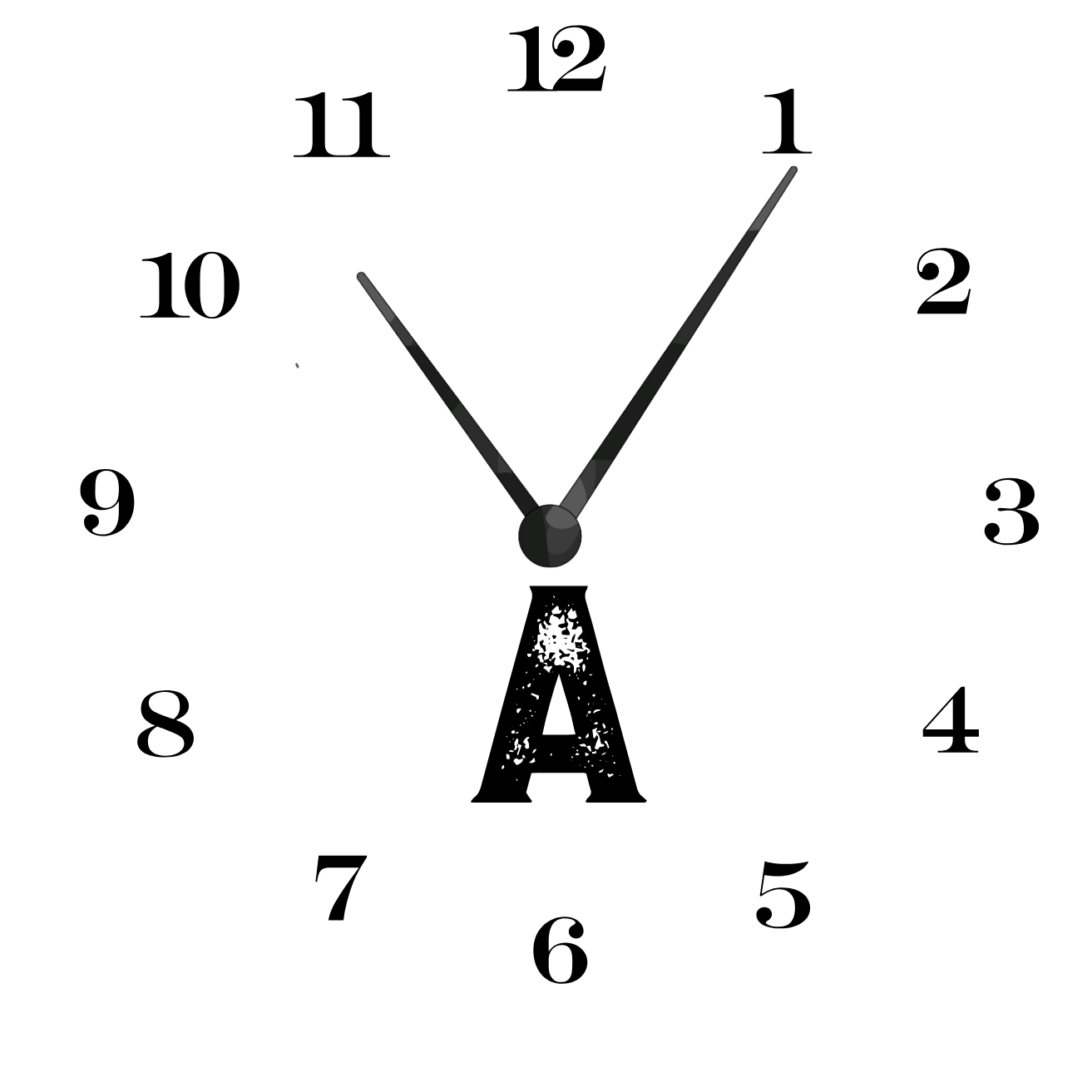 Optional Extra - Clock Mechanism for Tyre Print