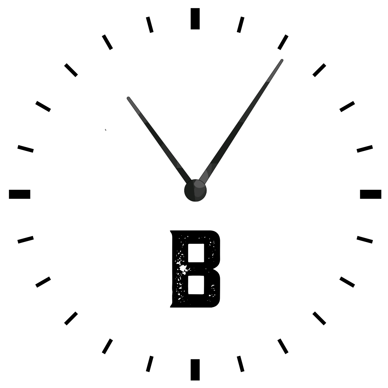 Optional Extra - Clock Mechanism for Tyre Print