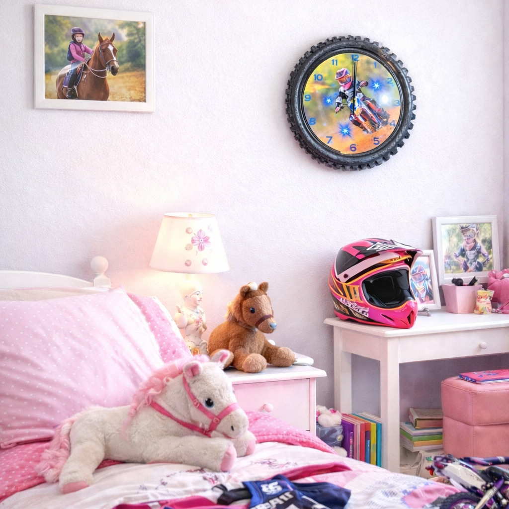 FRONT MX Recycled Tyre Print – Slim Track