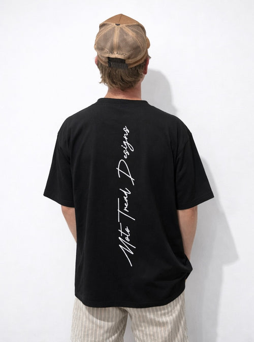 Moto Tread Designs Est. 2024 Text T