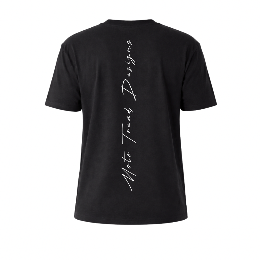Moto Tread Designs Est. 2024 Text T
