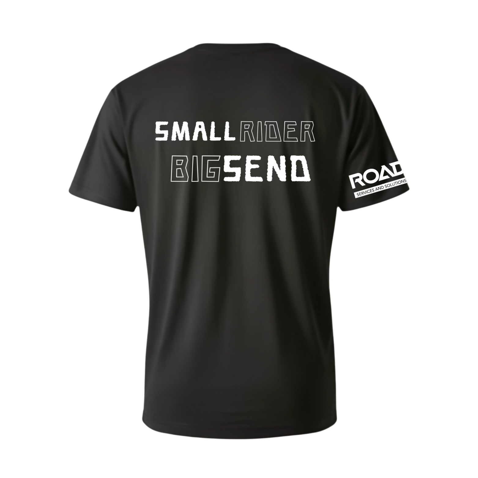 Kids Big Send, Small Rider - Moto Treads black t-shirt in Black 